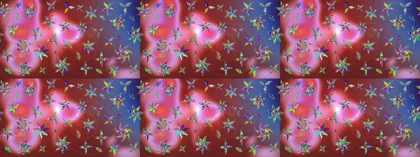 Suluboya etkisi. Botanik çizim kalıbı. Raster deseni. Organik elementler.