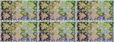 Gri ve nötr renklerde, altın elementlerle klasik, pürüzsüz desen. Raster illüstrasyonu.