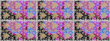 Tarafsız ve gri renklerde altın elementli pürüzsüz desen. Şam tasarım için kusursuz desen.