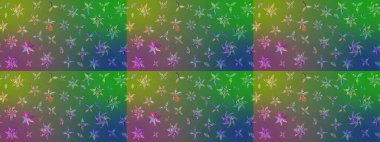 Güzel kumaş deseni. Küçük bir çiçekte eskiz deseni. Raster illüstrasyonu. Güzel çiçek arkaplanı..