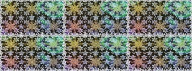 Geleneksel raster ve altın desen. Damask pürüzsüz süsü. Gri ve nötr renkler üzerinde klasik oryantal desen.