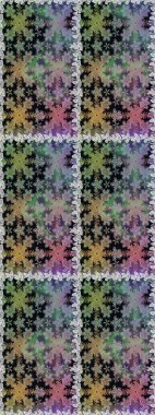 Klasik klasik klasik arka plan. Kusursuz klasik raster altın desenli. Gri ve nötr renklerde altın elementlerle kusursuz desen. Raster illüstrasyonu. Geleneksel oryantasyon süsü.