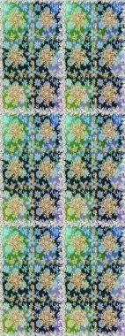 Paisleys zarif çiçek desenli arkaplan duvar kâğıdı çizimi. Klasik stil, güzel 3D çizgili sanat eseri. Tarafsız ve gri desenli çiçek yaprakları ve süslemeleri..