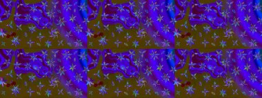 Çiçekli tebrik kartı. Suluboya çiçek buketi. Çiçek arkaplan. Doğum günü kartı ya da düğün davetiyesi. Raster illüstrasyonu. Mor ve kahverengi renklerde.