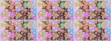 Raster altın desen. Kusursuz altın desenli bukleler. Raster illüstrasyonu. Tarafsız ve altın elementli bej renkler. Doğu tarzı arabesk.