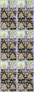 Geleneksel oryantasyon süsü. Klasik klasik klasik arka plan. Kusursuz klasik raster altın desenli. Raster illüstrasyonu. Tarafsız ve gri renklerde altın elementlerle kusursuz desen.