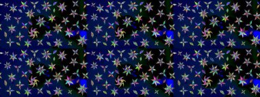 Raster güzel bir çiçek deseni çizmiş. Bahar mevsimi. Tatil havası. Nazik romantik baskı.