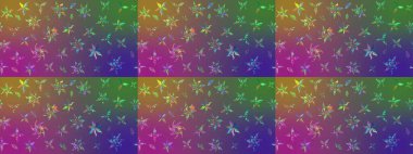 Suluboya desenli çiçek deseni. Dekorasyon ve tasarım için güzel bir desen. Çiçeğin suluboya çizimlerinin mükemmel deseni. Moda baskısı. Ayarlanmış.