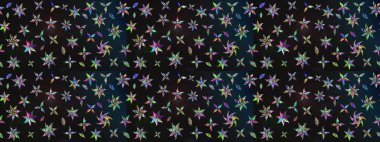 Raster illüstrasyonundaki çiçek desenli çizim. Gri ve mavi renkte çiçekler. Renkli Bahar Teması eskiz kalıbı. Düz Çiçek Elementleri Tasarımı.