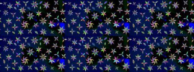 Raster güzel bir çiçek deseni çizmiş. Bahar mevsimi. Tatil havası. Nazik romantik baskı.