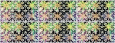 Tarafsız ve altın desenli. Klasik raster şablonu. Tekrarlayan ögelerle kusursuz soyut arkaplan.