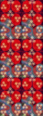 Moda baskıları için zarif bir şablon. Motley illüstrasyonu. Çiçekli bahar çiçekleri. Küçük çiçekte güzel bir desen. Küçük renkli çiçekler..