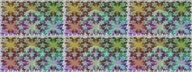 Tarafsız ve kahverengi renklerde, altın elementli klasik, pürüzsüz desen. Raster illüstrasyonu.