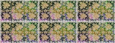 Kusursuz soyut bir arkaplan. Raster illüstrasyonu. Oriental raster klasik nötr, gri ve altın desenli.