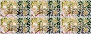 Lüks, kraliyet ve Viktorya dönemi konsepti. Tarafsız ve bej renklerdeki altın desenli altın elementler. Süslü dekorasyon. Raster klasik barok çiçeksiz altın desenli..