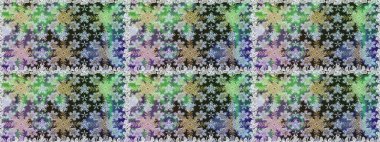 Geleneksel klasik altın desen. Raster oryantal süs. Gri ve nötr renklerde altın desenler ve altın elementler. Barok tarzında kusursuz bir doğulu süsü..