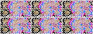 Kusursuz kraliyet lüksü, altın barok kumaş rengi. Altın antika ortaçağ dekoratifi, yapraklar ve altın desenli süslemelerle renksiz ve gri renklerde..