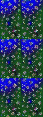 Moda baskısı. Suluboya desenli çiçek deseni. Dekorasyon ve tasarım için güzel bir desen. Ton halinde. Çiçeğin suluboya çizimlerinin zarif deseni.