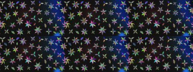 Çiçekler suluboya eskiz deseni. Raster Stili kumaş deseni.