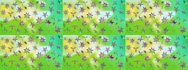 Çiçekleri, deniz kabukları, mandalaları ve suluboya efektleriyle donanma geçmişi. Yatak çarşafları, ceket, paket tasarımı, kumaş ve moda kavramları için tekstil baskısı. Çizim kalıbı etnik tasarım.