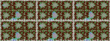 Çiçek deseni. Duvar kâğıdı barok, İspanyol kumaşı. Kusursuz raster arka plan. Kahverengi ve bej renklerde altın elementler. Şekil grafik deseni.