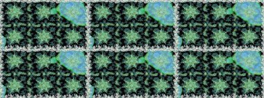 Çiçek deseni. Duvar kâğıdı barok, İspanyol kumaşı. Kusursuz raster arka plan. Kahverengi ve bej renklerde altın elementler. Şekil grafik deseni.