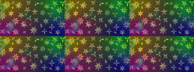 Elle çizilmiş çiçek desenli Raster çizimi. Tekstil, kumaş, ambalaj, hatıra defteri için hoş bir çiçek arkaplanı. Çocuksu tasarım. Arkaplanda.