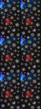 Çiçek eskiz deseni. Raster çiçek izi. Klasik taslak çizimi. Raster Yumuşak kumaş deseni.