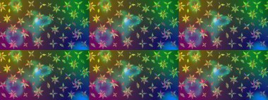 Suluboya çizim kalıbı. Çiçek izi. Suluboya tarzında renkler üzerine çiçekler.