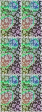 Ultraviyole kumaş deseni. Kusursuz desen. Organik motif arka planı. Raster illüstrasyonu.