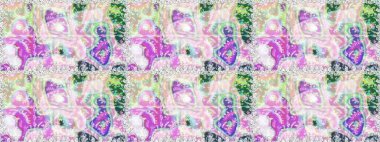 Rengarenk çiçekleri ve yaprakları tarafsız ve gri renklerde inanılmaz bir çiçek deseni var. Halk tarzı. Moda baskıları için zarif bir şablon. Modern çiçek arkaplanı.