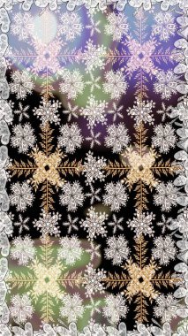 Elle çizilmiş çiçek deseni (fayans). Tekstil için dikişsiz suluboya desen. Sevimli çiçekler, desenli, nötr ve siyah renklerle renksiz desen.