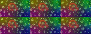 Hoş bir çiçek geçmişi var. Raster illüstrasyonu. Güzel kumaş deseni. Küçük çiçekte çizim deseni.