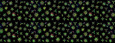 Etnik Mandala havlusu. Raster Henna tarzı. Sınır Kızılderili çiçekli paisley patten. Tebrik kartı geçmişi, boyama kitabı, arkaplan ve tekstil için kullanılabilir. Taslak süsleme izi.