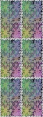 Tarafsız ve gri renklerdeki altın desenli altın elementler. Barok tarzında duvar kağıdı tasarımı için kusursuz damaske deseni arkaplanı. Süslü raster dekorasyonu.