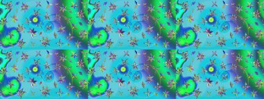 Çiçek deseni. Şatafatlı bahar bahçesi dokusu. Raster illüstrasyonu. Çiçek çizimi arkaplanı.