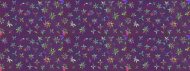 Yumuşak pamuk tasarımı. Raster 'ın taze dokusu. Paketleme, tekstil, duvar kâğıdı için çiçek eskizi. Klasik çiçek desenli. Yumuşak kiremit.