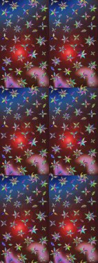 Çiçek arkaplan. Çizim raster deseni. Güzel kumaş deseni.