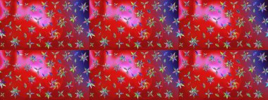 Çiçek desenli eskiz, yaz çiçekleri. Kırmızı ve pembe renkte çiçekler. Renkli Bahar Teması eskiz kalıbı. Düz Çiçek Elementleri Tasarımı.