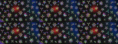 Çiçek desenli eskiz, yaz çiçekleri. Renkli çiçekler. Renkli Bahar Teması eskiz kalıbı. Düz Çiçek Elementleri Tasarımı.