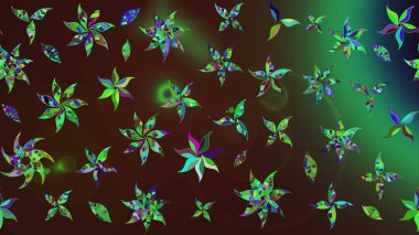 Çiçek eskiz deseni. Raster çiçek izi. Klasik taslak çizimi.