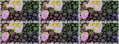 Gri ve nötr renkte çiçekler. Tekstil ve kapak tasarımı için mükemmel. Doodle tarzı. Renkli gri ve tarafsız bir desen. El çizimi pürüzsüz sonbahar çiçekleri deseni.