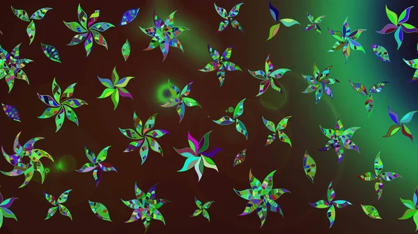 Çiçek eskiz deseni. Raster çiçek izi. Klasik taslak çizimi.