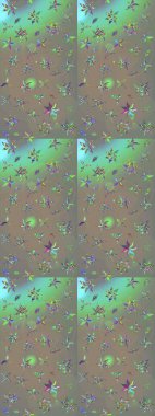 Sevimli çiçek raster deseni. Gri ve bej renkli çiçekler. Sketch Colour Spring Theme eskiz kalıbı. Düz Çiçek Elementleri Tasarımı.