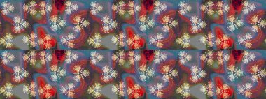 Güzel kumaş deseni. Çiçek arkaplan. Çizim raster deseni.