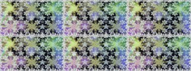 Gri ve nötr renklerde altın desenli altın elementler. Kusursuz damaske klasik altın desen. Raster illüstrasyonu. Tekrarlayan ögelerle soyut arkaplan Raster.