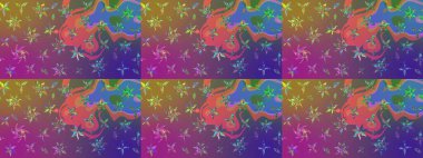 Büyük bir çiçek boyası seti. Raster şirin suluboya çiçek desenleri çiziyor. Kartlar, davetiyeler, tarih kartları ve daha fazlası için kullanılabilir.