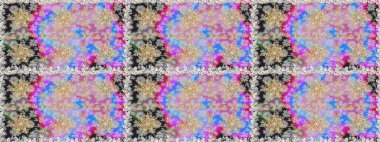 Kusursuz klasik altın desen. Tarafsız ve gri renklerdeki altın desenli altın elementler. Raster geleneksel oryantasyon süsü.