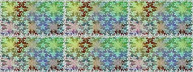 Kart, duvar kağıdı, ambalaj ve tekstil için klasik tasarım. Raster illüstrasyonu. Klasik çiçek dokusu. Altın şablon. Tarafsız ve yeşil renklerde Kraliyet retro 'su. Kusursuz desenli altın elementler.