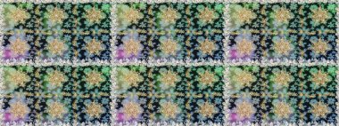 Doğu tarzında klasik tasarım öğesi. Duvar kâğıdı için altın süslü bir illüstrasyon. Çiçekli süslemeli, pürüzsüz bir desen. Süslü dantel iz sürücü. Gri renkler üzerine geleneksel Arapça dekor.